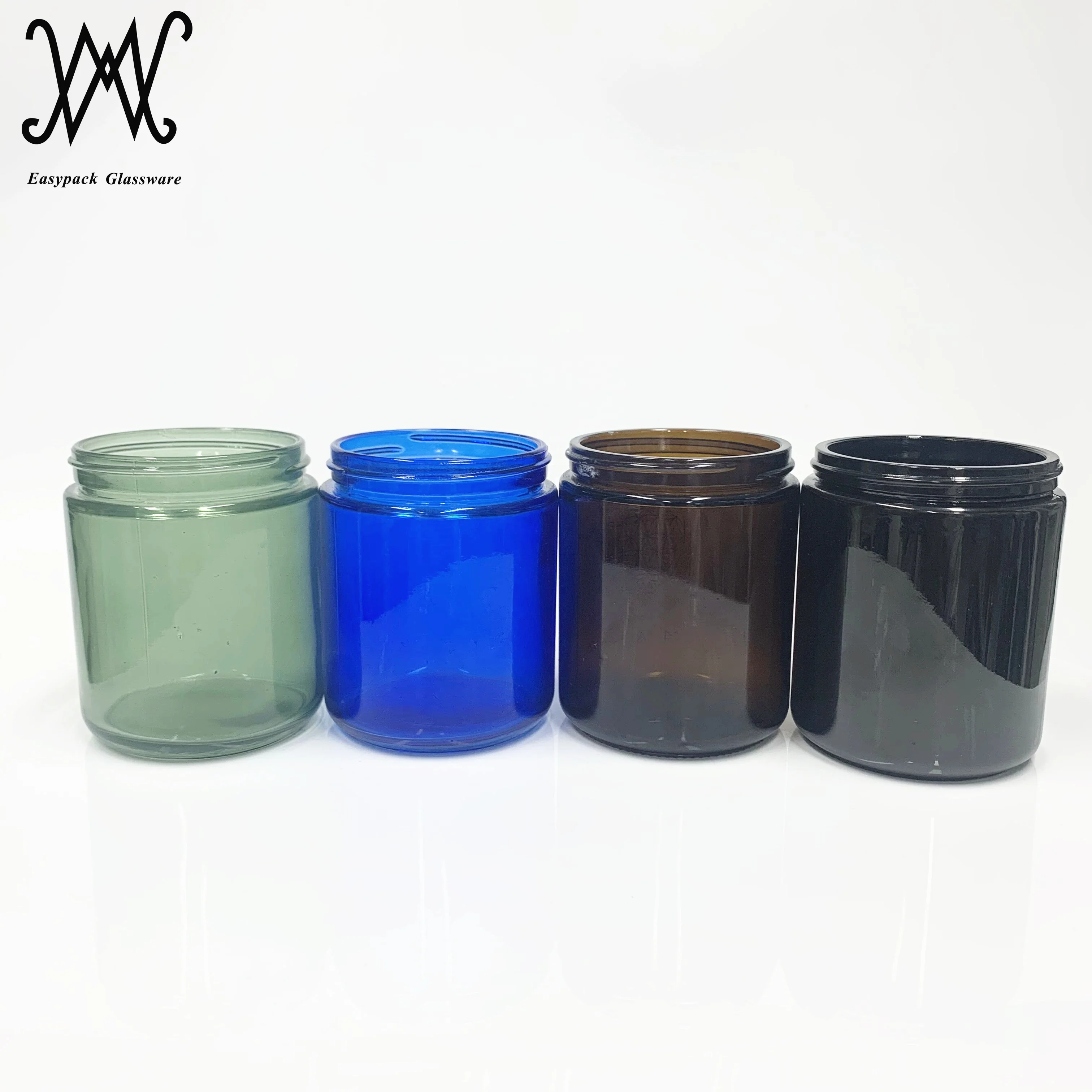 1000 мл контейнер для проб из янтарного стекла с прямой стороны