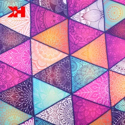 Kahn Attractive Natural Material Silk Fabric with Nice flower Smooth Feeling