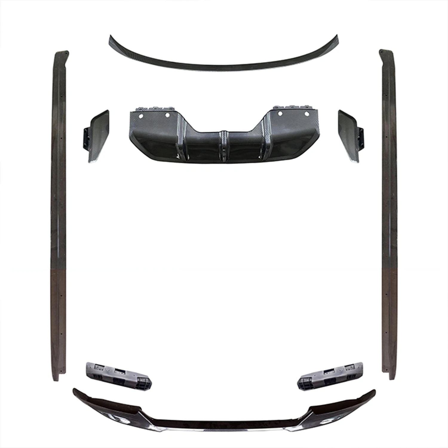 X6 M-Performance Style Carbon Look Aero Kit Car Body Kit For BMW X6 F16