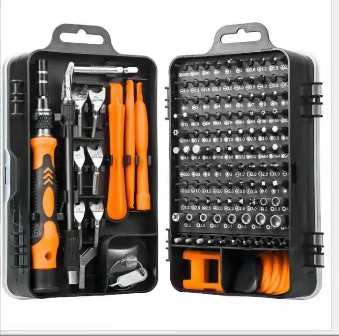 139 tool set Precision Screwdriver Mini Electric Screwdriver Computer Mobile Phone Repair Hand Tools