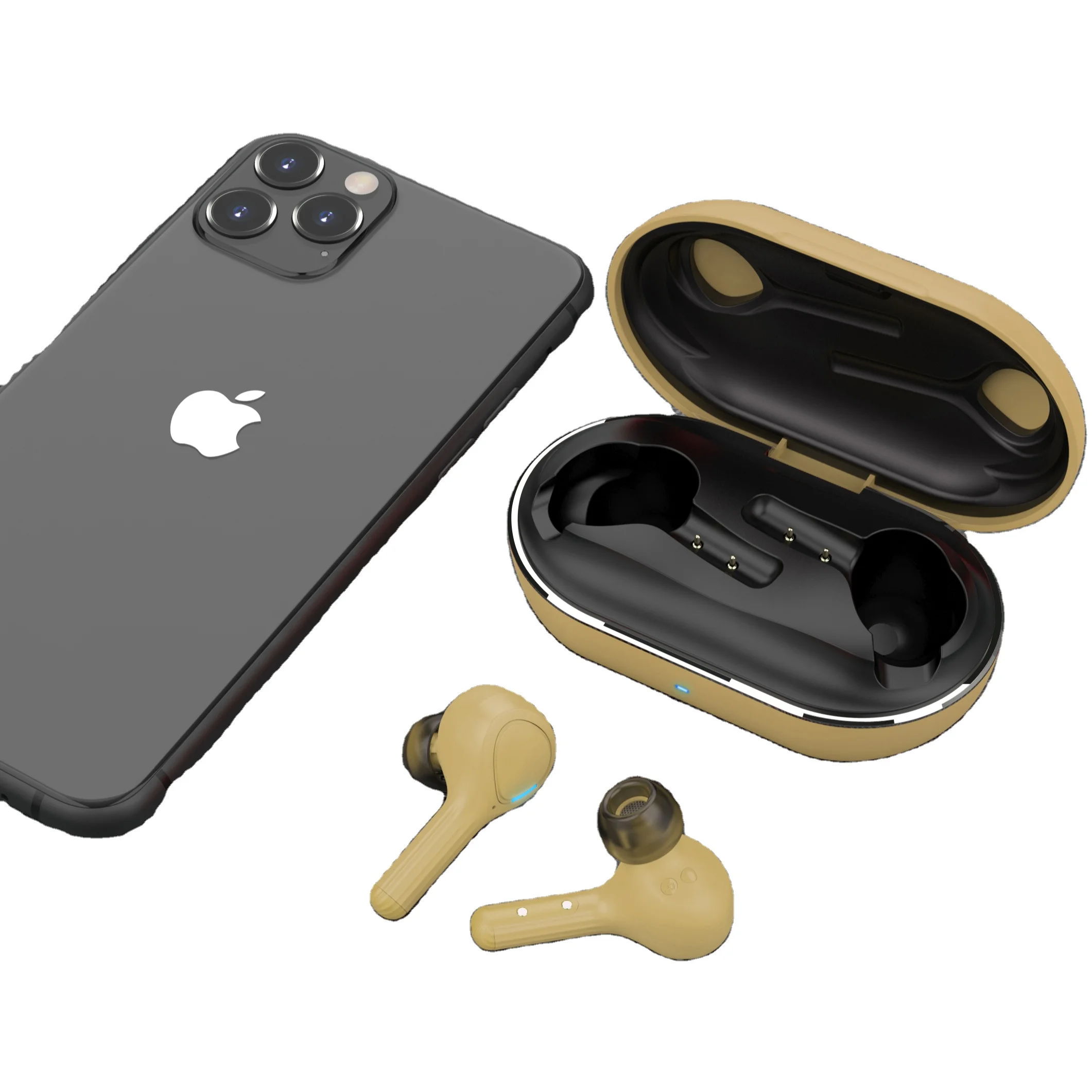 
Ile A68 Earbuds In-ear Stereo V5.0 High Definition Mic Bts 5.0 True Wireless Earphone Headphones Headset Tws Earbud 