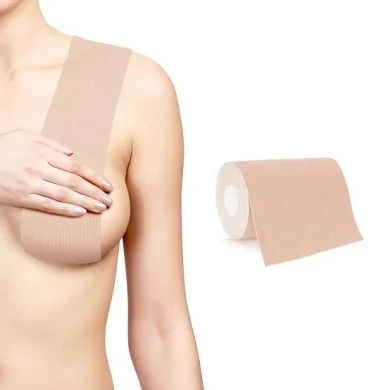 Waterproof Disposable Breast Lift Tape  Push Up Breathable Boob Tape Lifting Large Breast for Deep V Dresses