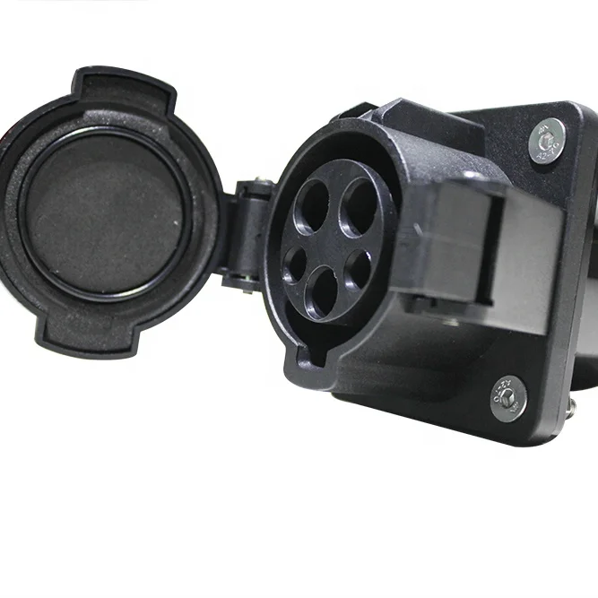 Duosida Factory SAE J1772 40A Single Phase EV Charging Sockets ev connectors