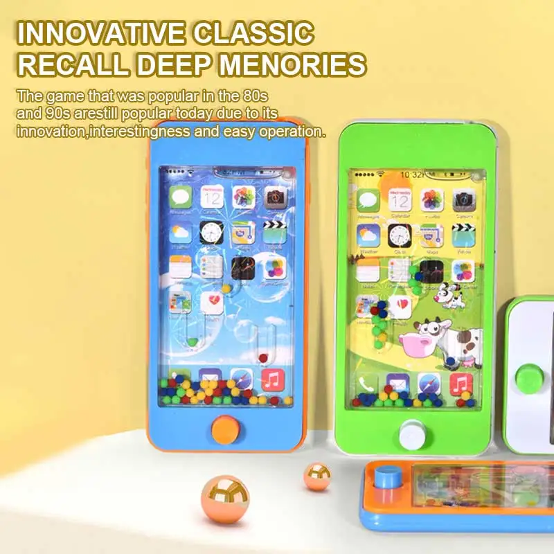 Classic Handheld Water Game Educational Water Ring Game Phone 8 Plus Water Ring Toss Games For Kids