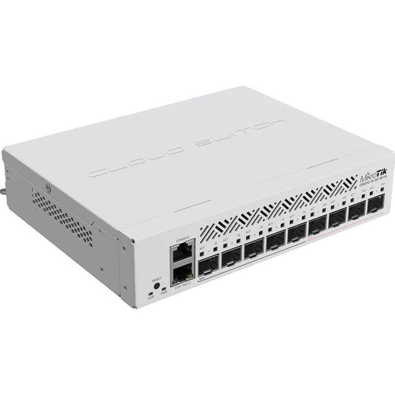 Spot MikroTik CRS310-1G-5S-4S+IN ten trillion Layer 3 NMS 10-port cloud routing switch