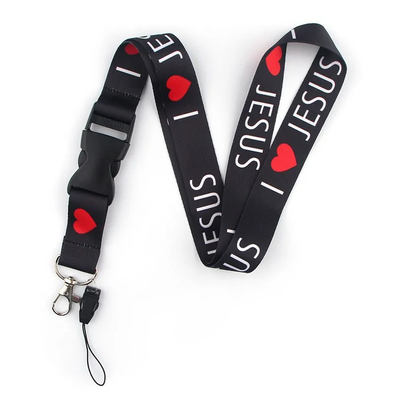 Wholesale high quality polyester lanyard personalized lanyards with custom logo heat transfer printing logo custom lanyards