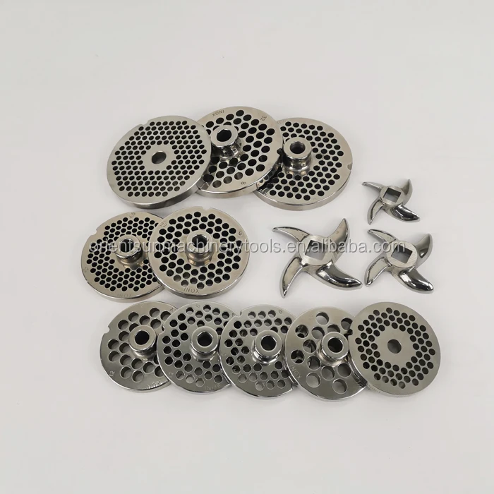 inox knife and plates