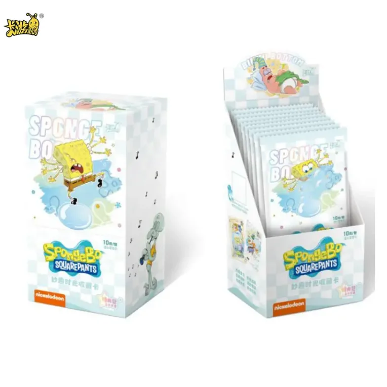 google KAYOU Collection SpongeBobs Card Patrick Star Squidward Mr.Krabs SquarePant Laser Ticket Card