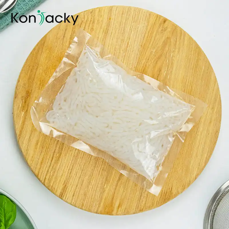 Низкие калории Konnyaku Konjac лапша для потери веса от Konjac Glucomannan порошок