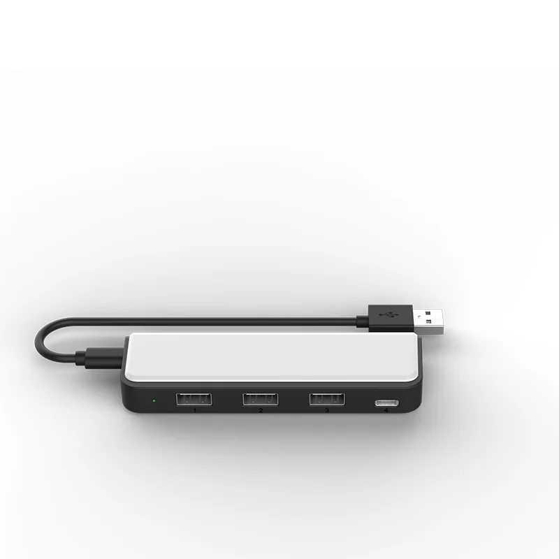  Высокоскоростной usb-концентратор с 4 портами высокоскоростной порта USB 2 0 мульти-разветвитель расширитель для настольных ПК ноутбука адаптер