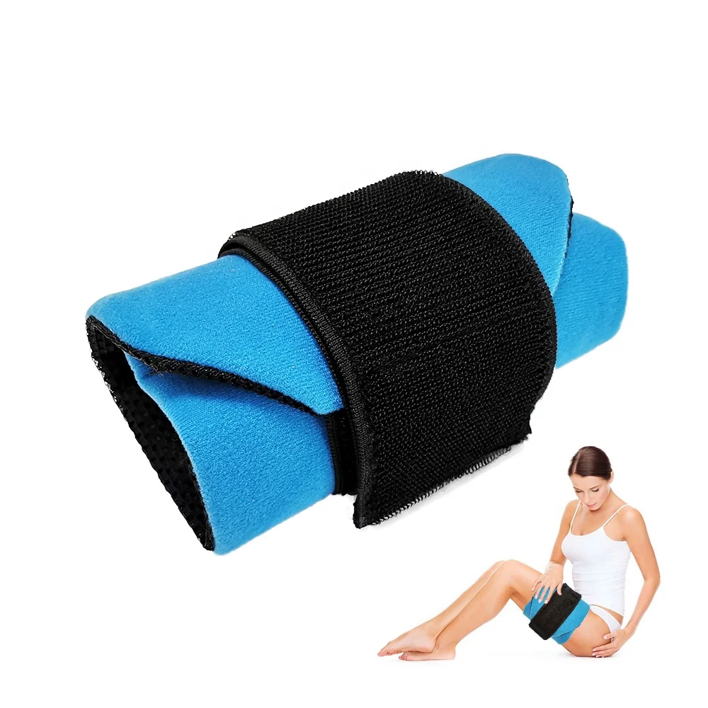 Dongguan factory hot cold gel pad ice wrap cover Flexible gel ice pack for muscle pain relief and waist abdomen