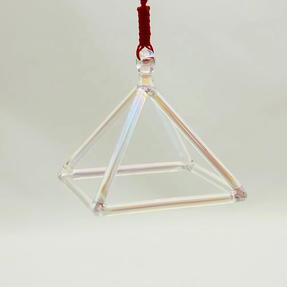 quartz crystal singing glass pyramids  3' - 14' sound healing therapy yoga meditation body energy balancing wholesale