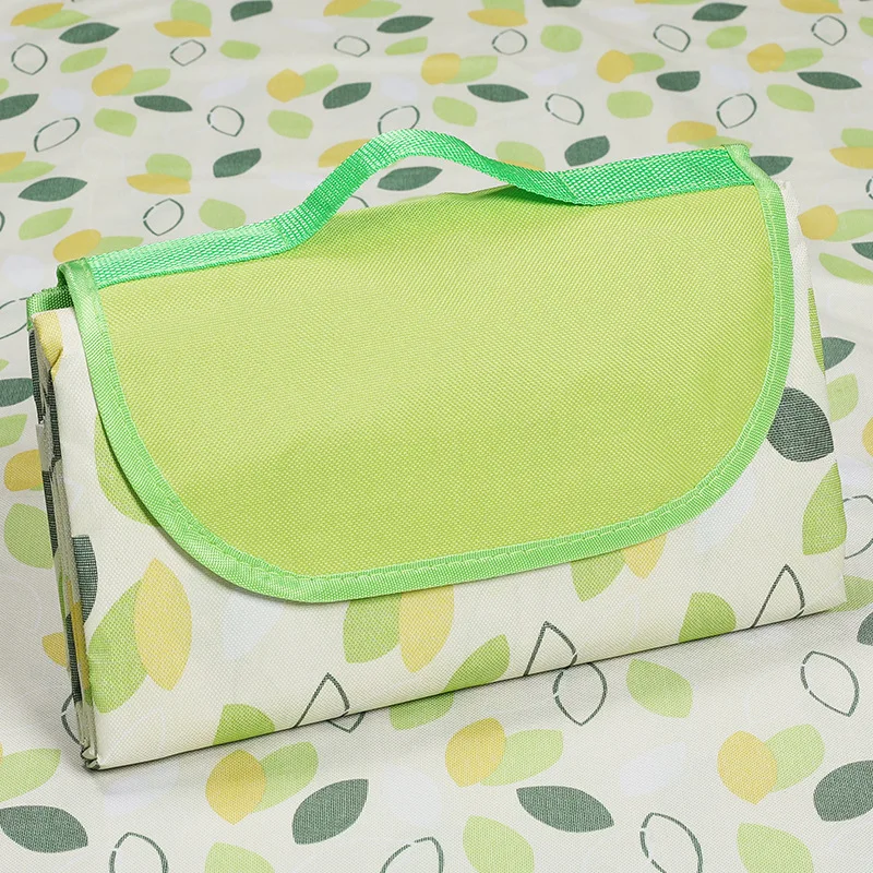 Grey Color Portable Foldable Picnic Mat Outdoor Beach Camping Mat with Pouch