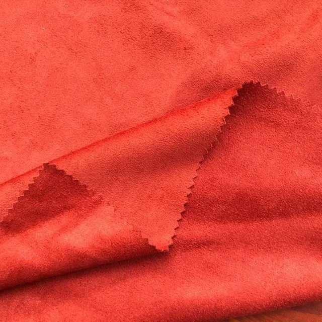 China High Quality Double Side Brushed Suede Fabric For Garments