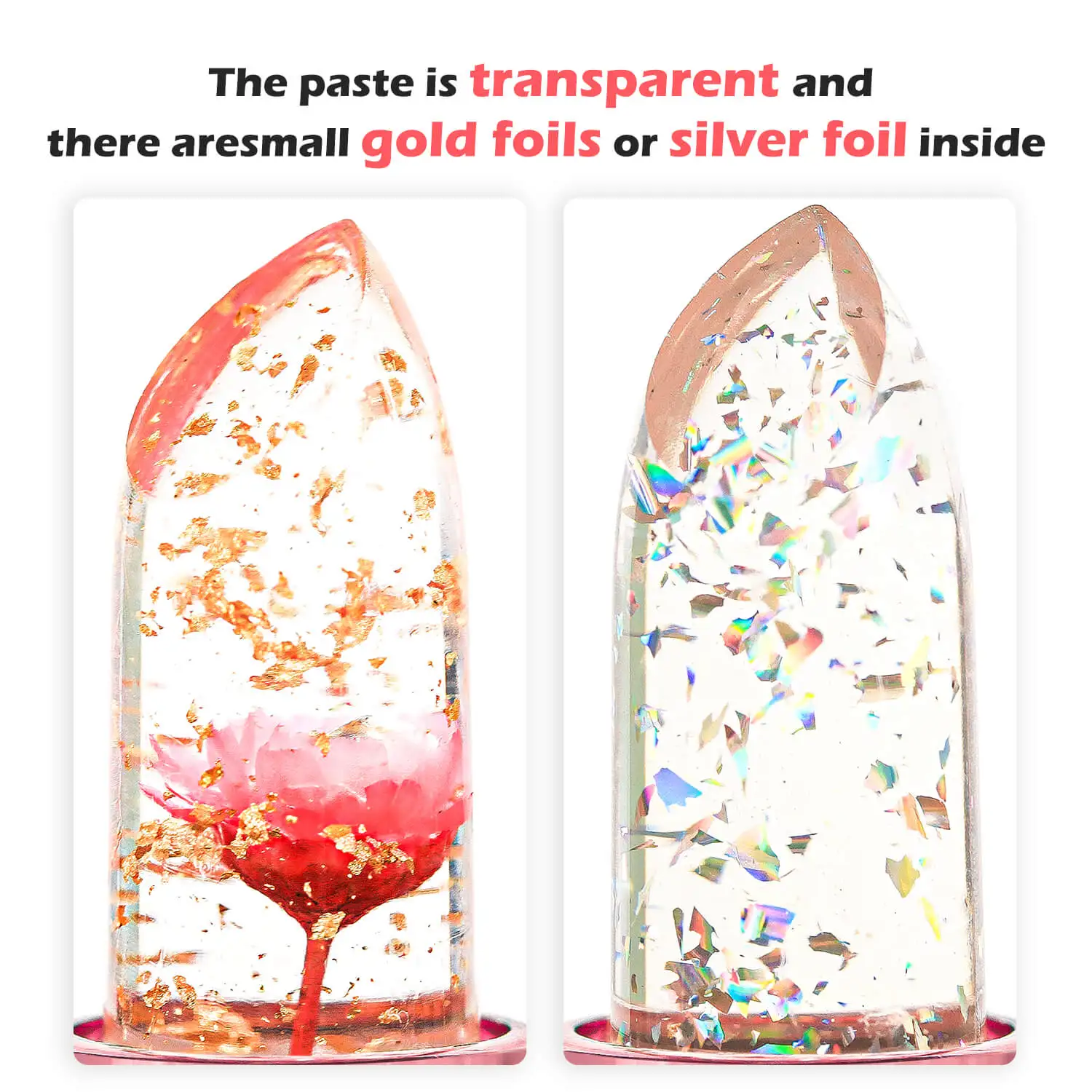 Your Logo Lipstick Crystal Jelly Temperature Color Changing Flower Moisturizer Lips care Lip Balm