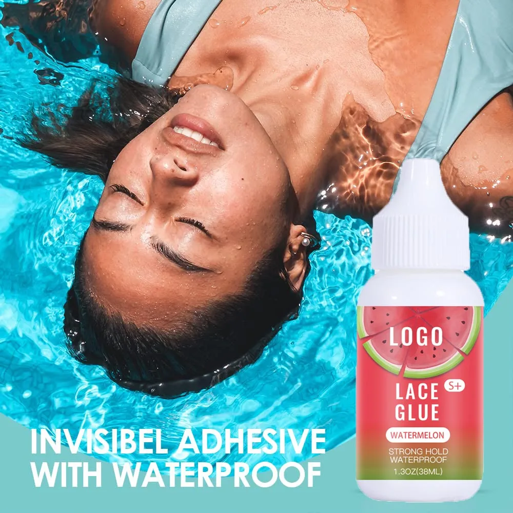 Custom Extreme Hold Invisible Hair Lace Wig Glue Lace Wig Adhesive Strong Adhesive For Hair Wig Lace Glue Hair Extensions Tools