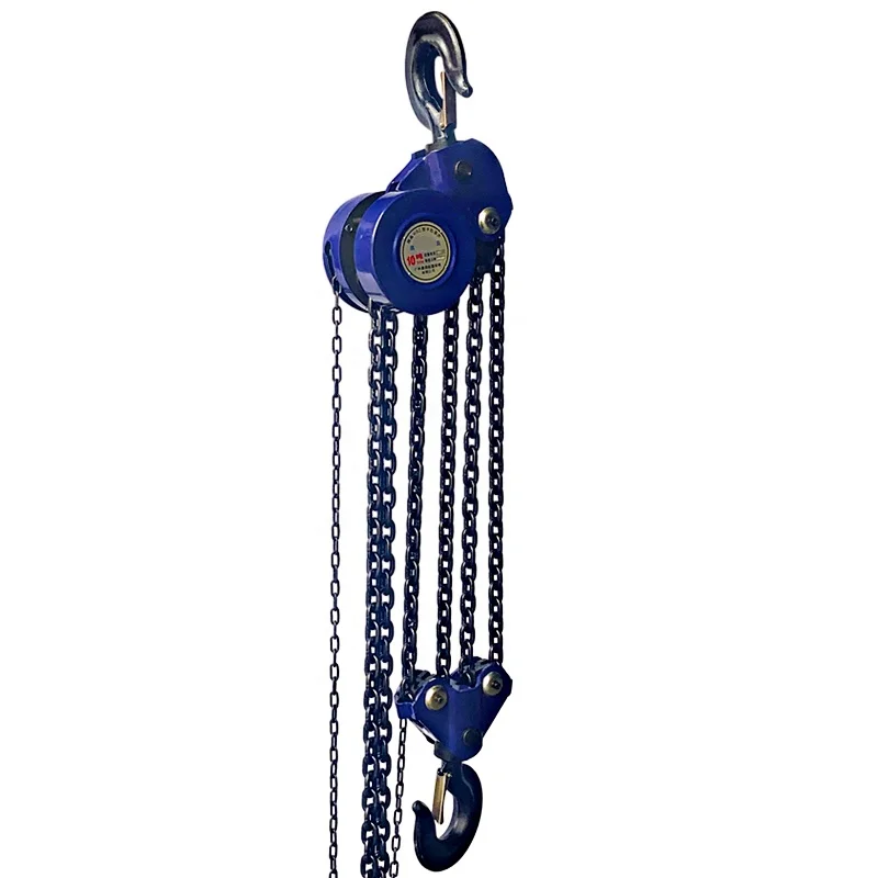 0.5-10 Ton Hand Operated Chain Pulley Block Chain Hoist Mini Crane Lift Manual Chain Hoist