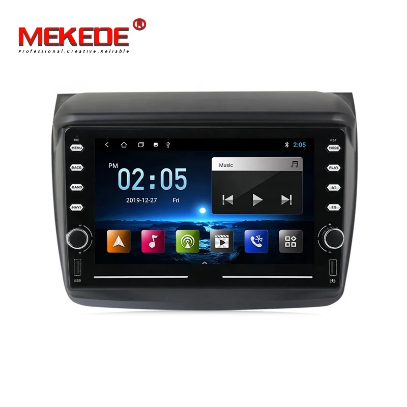  Автомобильный навигационный плеер для Mitsubishi L200 Pajero Sport Triton 2008-2016 без dvd Серия D Android IPS + 2.5D DSP 4G LTE