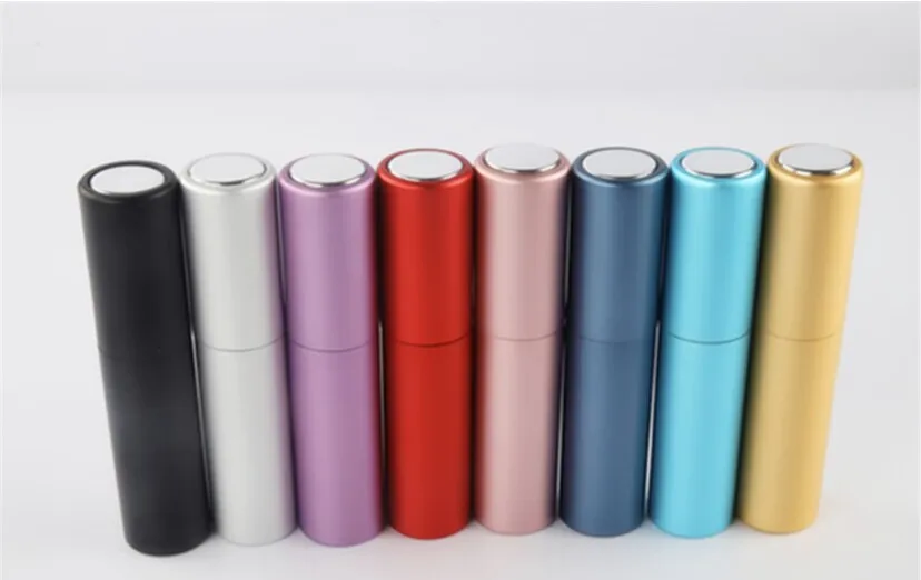 3Ml 5Ml 8Ml 10Ml Small Perfume Atomizer Vials Sample Glass Bottle With Plastic Spray Pump Thin Glass Perfume Mini Tester Bottle