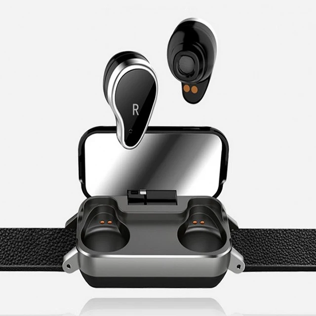 2 в 1 гарнитура для фитнеса с двумя наушниками T89 TWS Смарт-часы