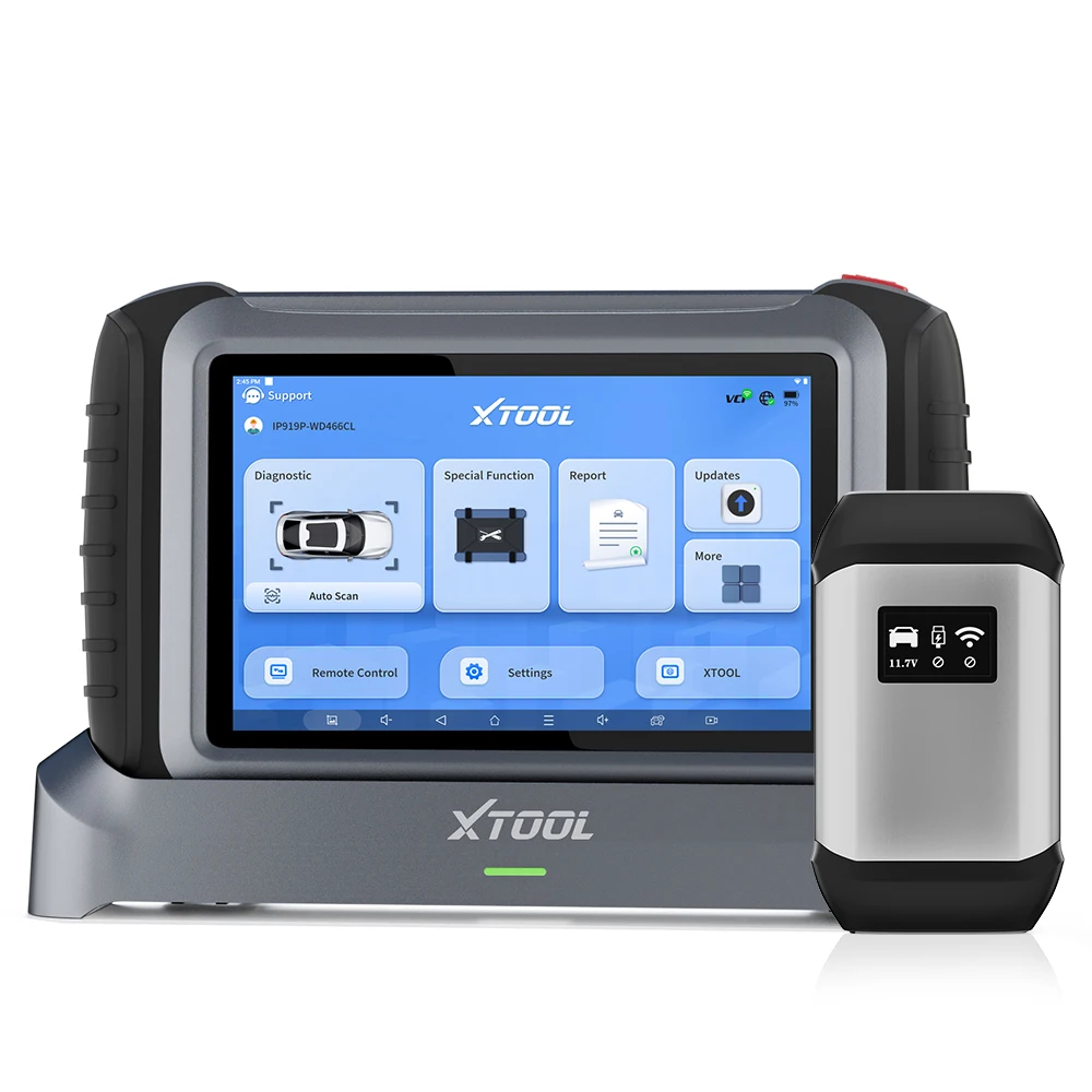 NEW XTool IP919 Pro All System Auto Diagnostic Tool with FCA ECU Coding Bi-Directional Controls OBD2 Cars Scanner
