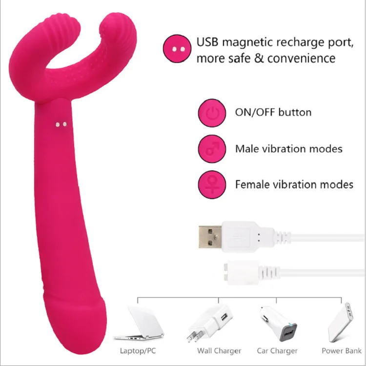 G-Spot Rabbit Waterproof Rechargeable 3 Motors Dildo Vibrator Adult Sex Toys - JIANYU Silicone Clitoris Vagina Penis Stimulator