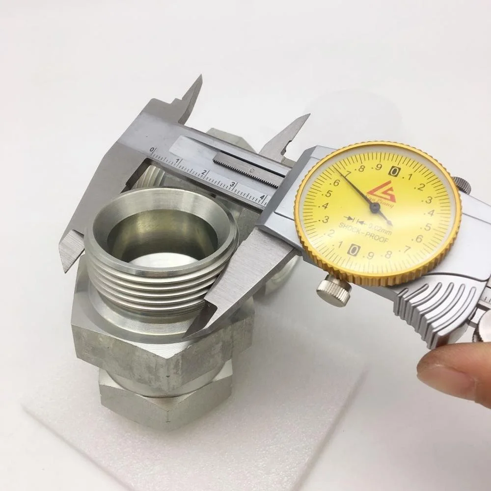 High Quality Hydraulic Adapter Metric BSP NPT JIC Male Female Tube Fitting Hydraulic Hose Adapter Straight Hydraulic Adapter