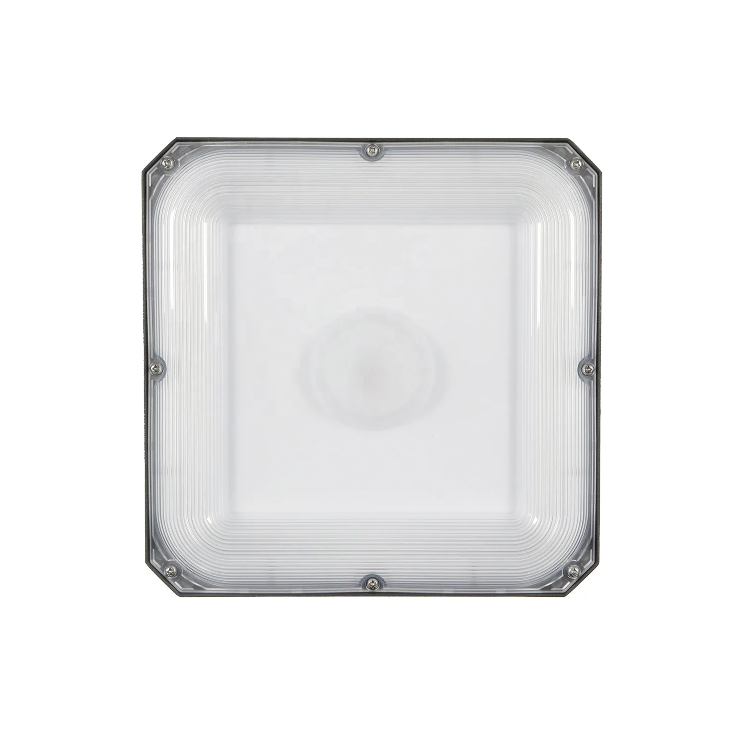 High Quality 0-10v Dimming Canopy 100-347v High Lumen 130lm/w 100w Led Canopy Light Carport UL Listed