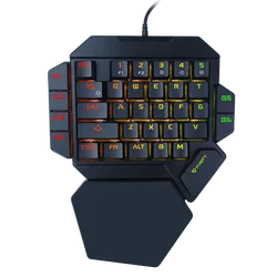 Лидер продаж на Amazon проводная мини-клавиатура с подсветкой для телефона и