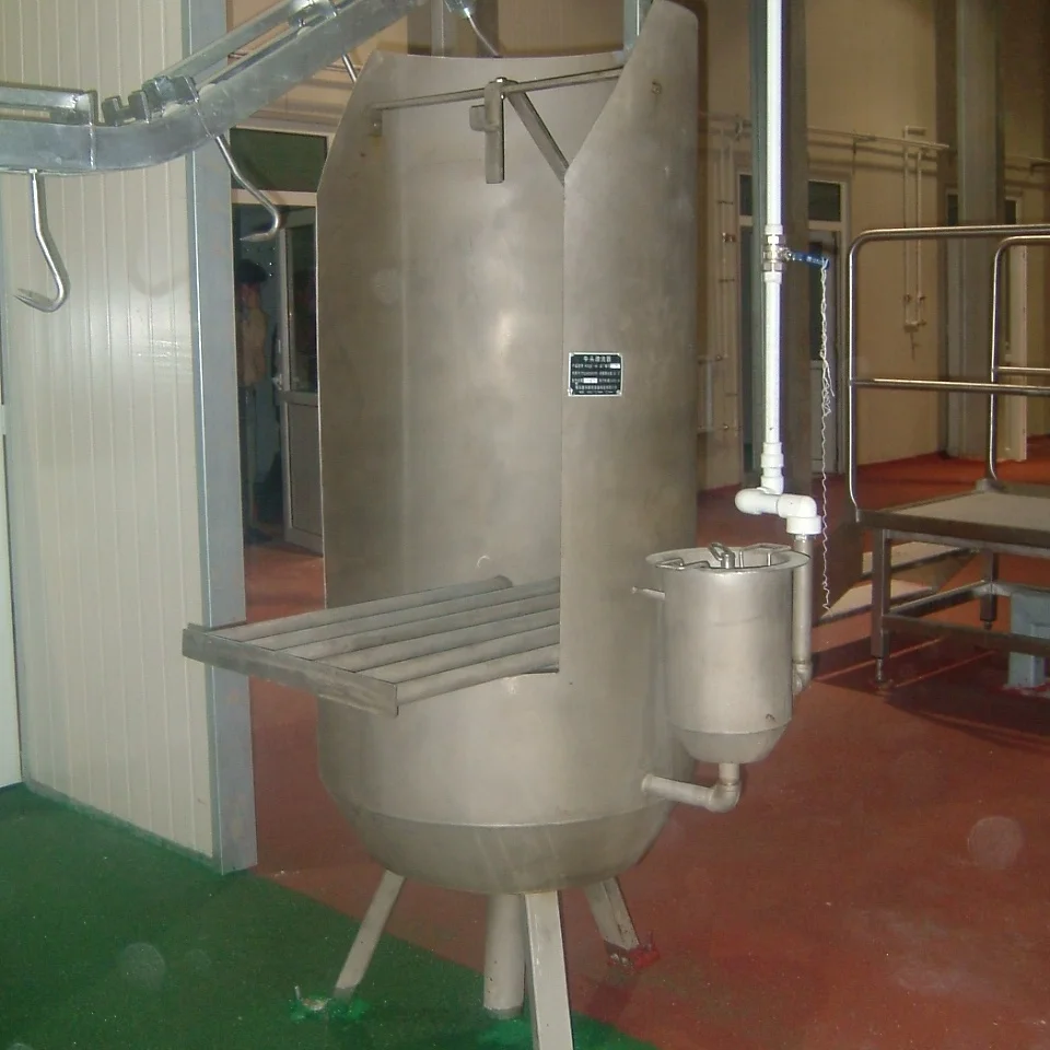 Agricultural Slaughtering Solution Cattle Head Cleaning Machine For Cow Slaughtering