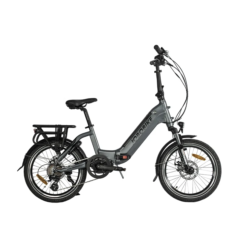 20inch 36V 10.5AH Hidden Battery Aluminum Alloy Suspension Fork LCD Display Foldable Design City Electric Bike Ebike