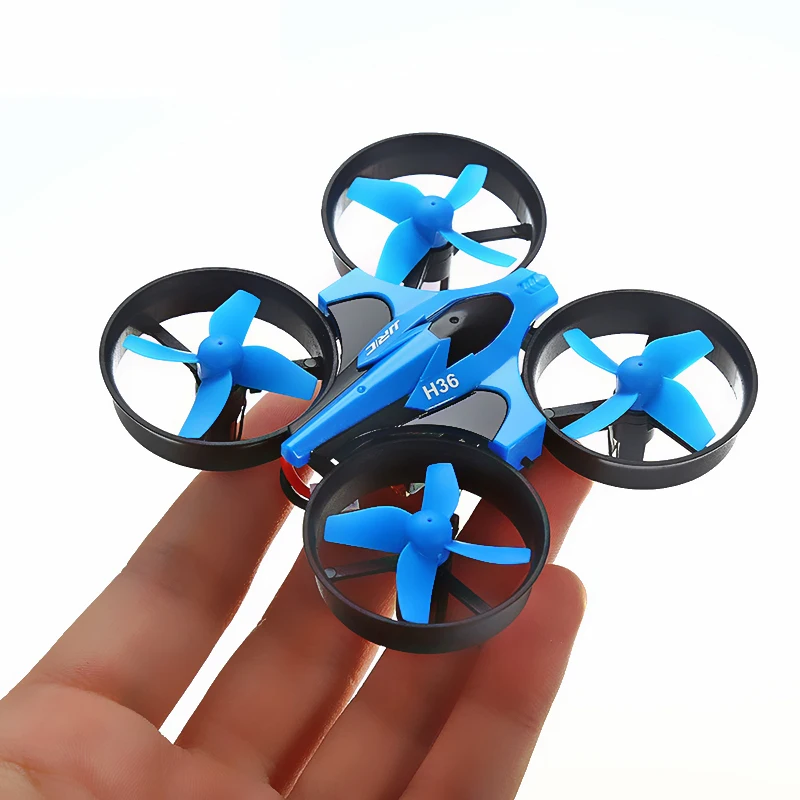 JJRC H36 RC Mini Drone Helicopter 4CH Toy Quadcopter Drone Headless 6Axis One Key Return 360 degree Flip LED rc Toys