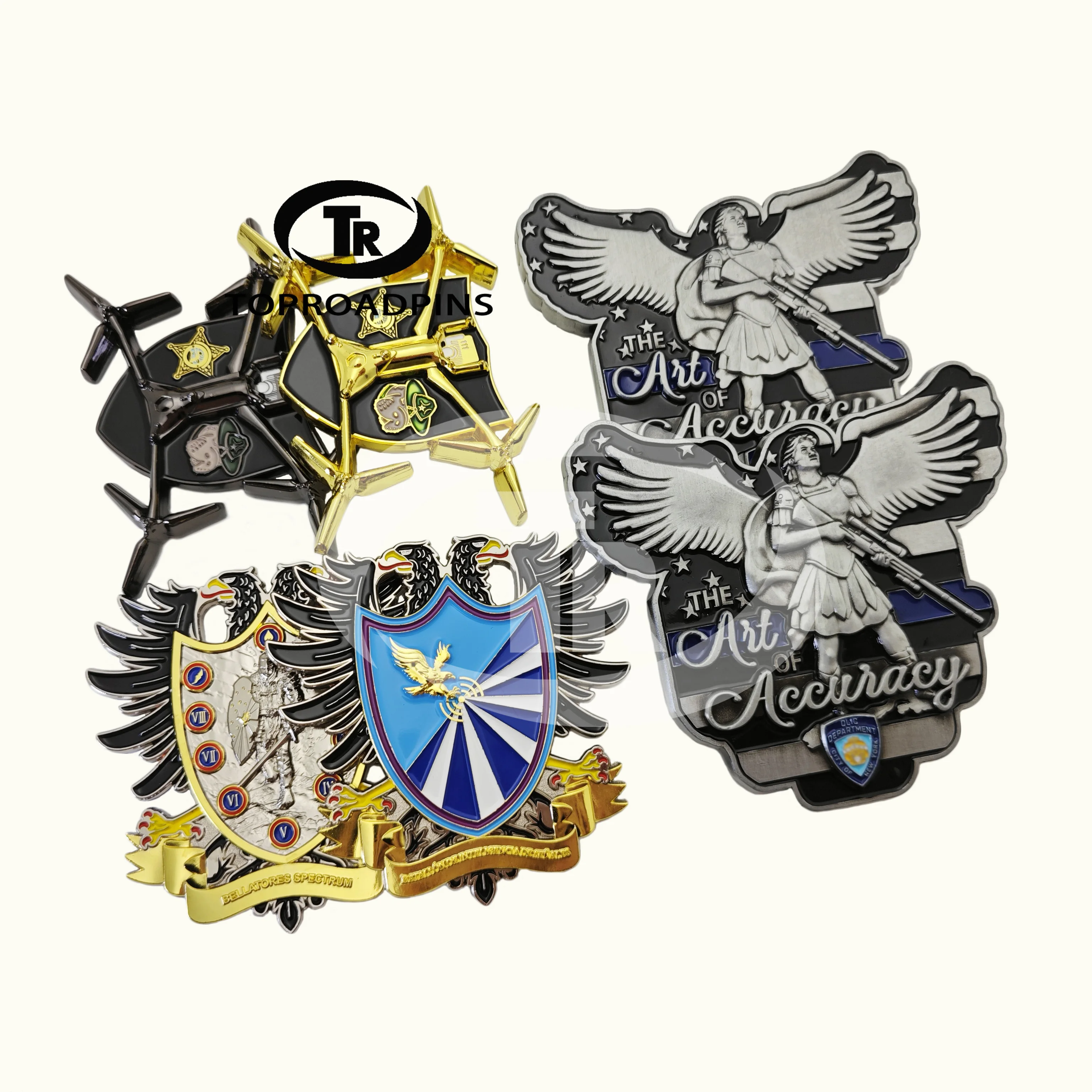 Personalized Made Customized Logo High Quality Presents Unique Shape Souvenir Medal Coin