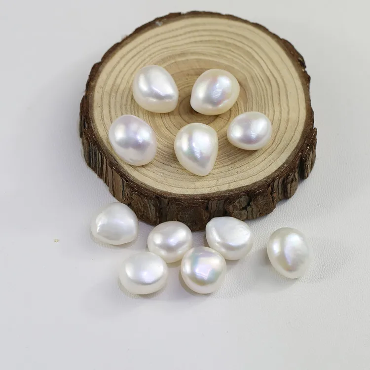 12-13mm AAA baroque loose pearl river cultured pearl farm supplier manufacturers half drilled large baroque pearls