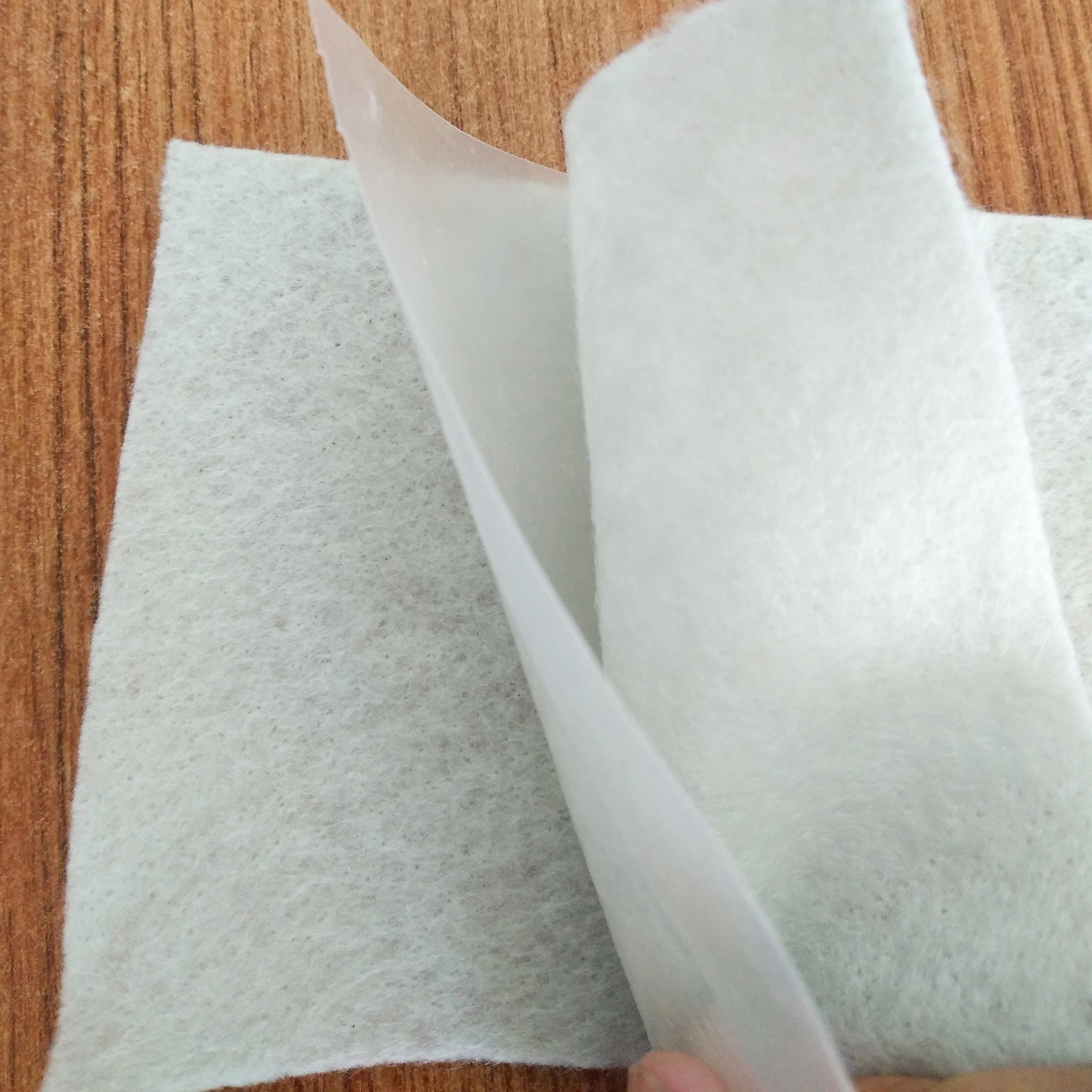 China factory Geotextile and Membrane Earthwork Product high quality 0.2-3mm composite Geomembrane for fish farm
