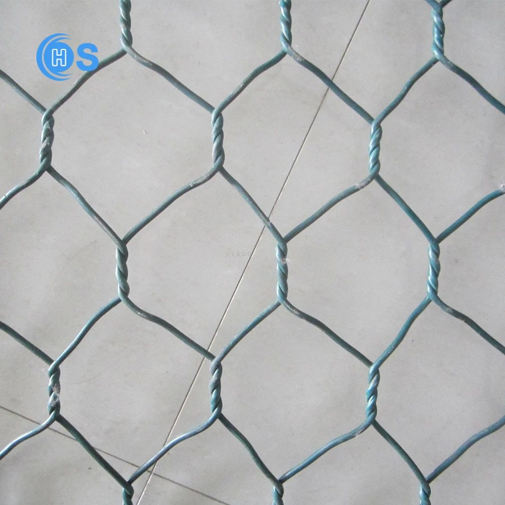 Hexagonal shape iron wire mesh fence metal galvanized woven reverse twist chicken fences net cage