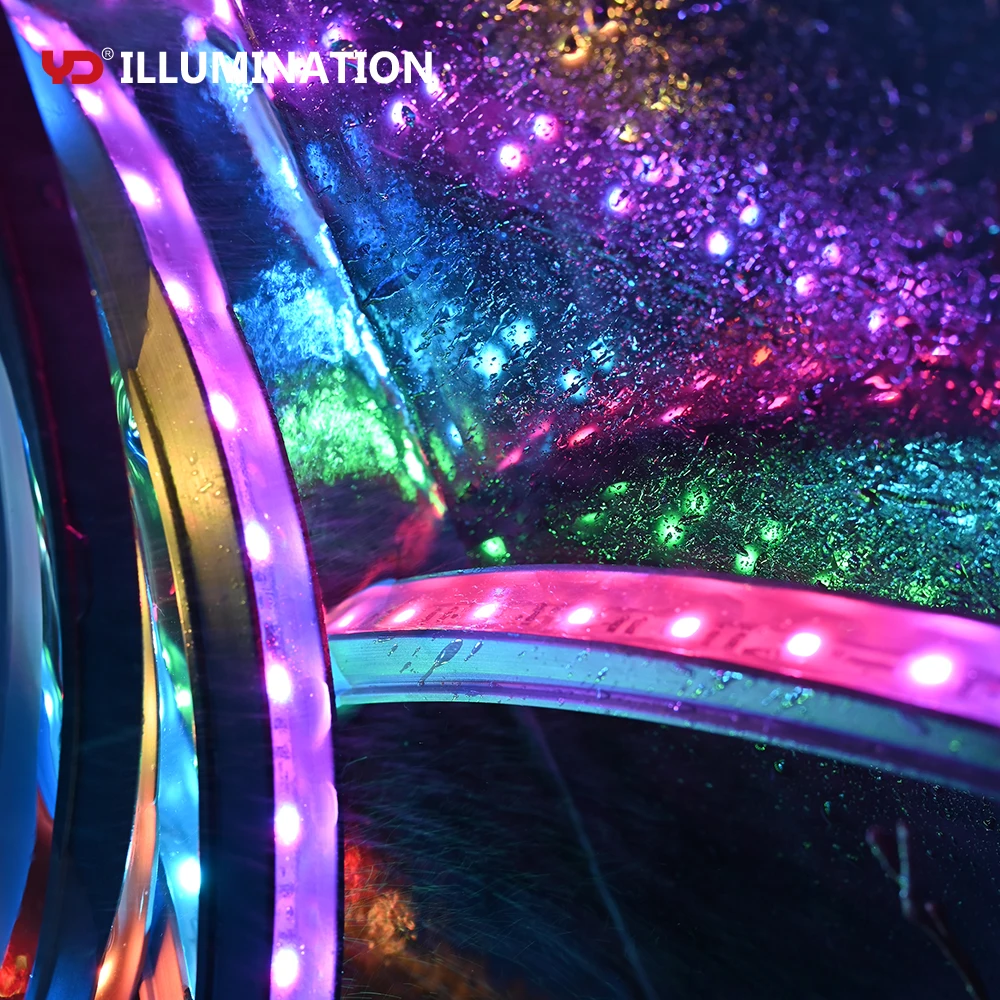 High quality IP68 5050 addressable rgb led strip