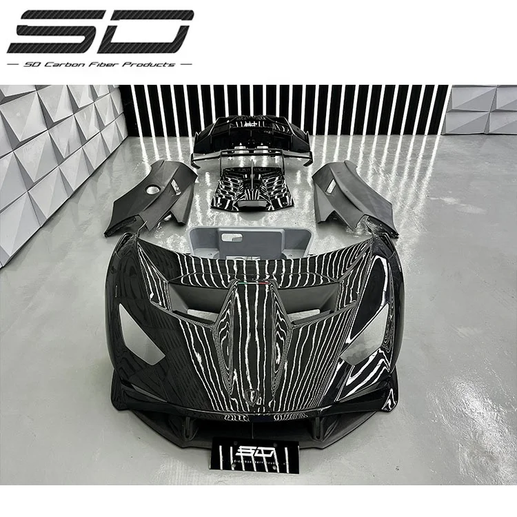 High Quality Dry Carbon Bodykit  For Lamborghini Huracan LP610 LP580 EVO Upgrade to STO / for Real STO car
