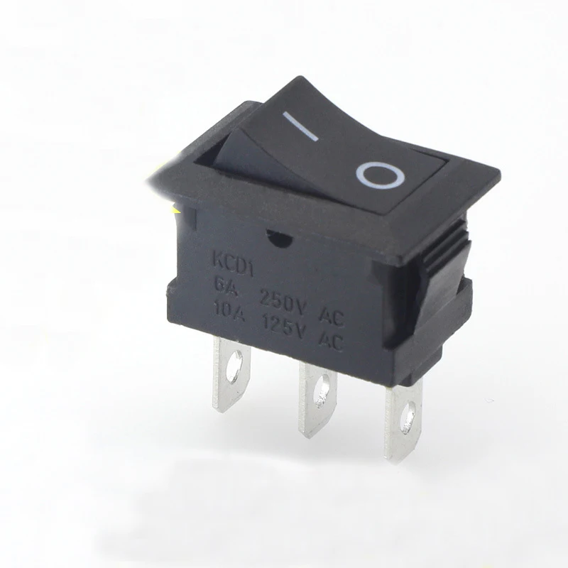 kcd1 101 rocker switch 2 Pins ON OFF 10A 125V 6A 250V Rocker Switch 250V T125