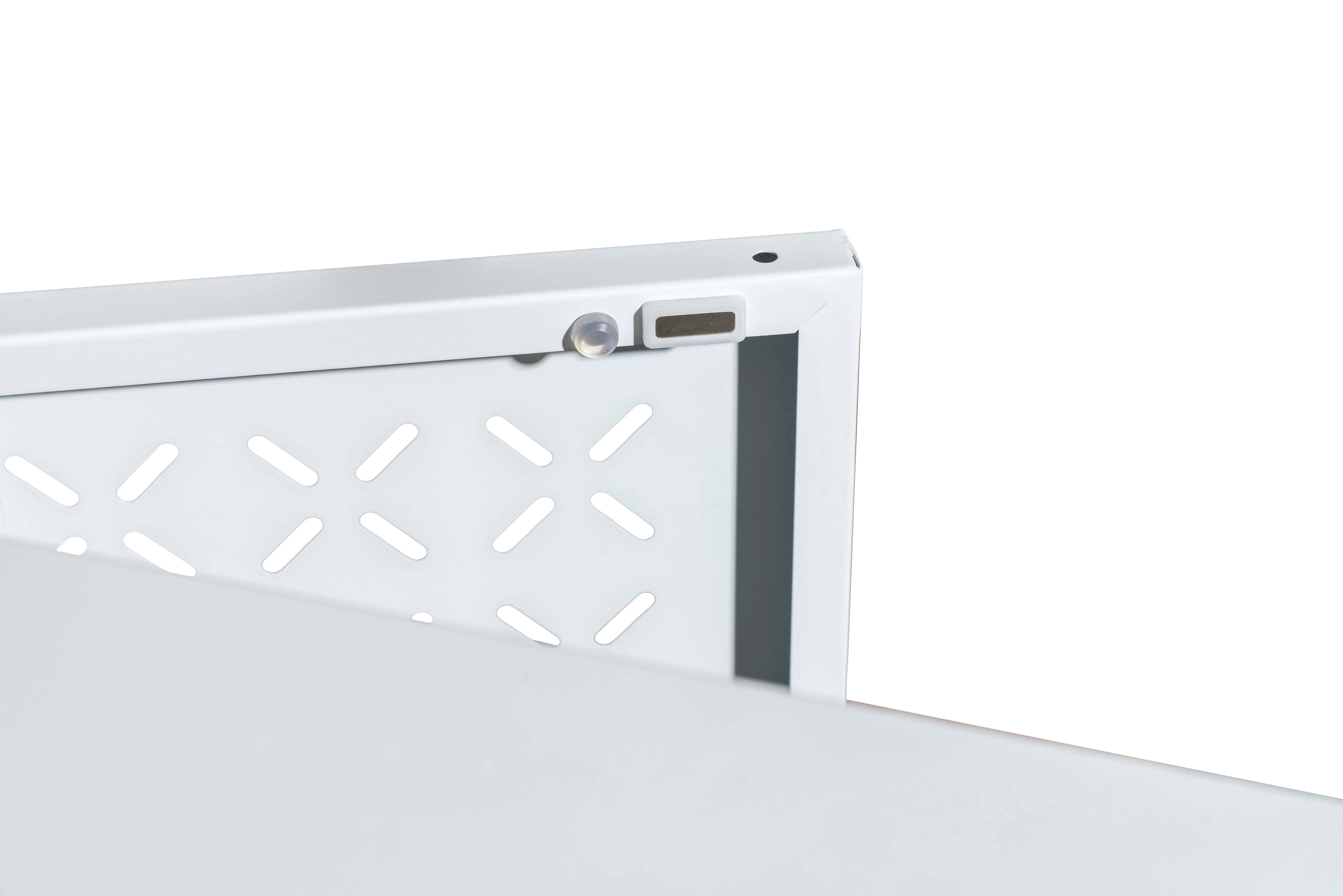 Vintage Steel Shoe Rack  Single Door Metal Shoe Cabinet With High Foot