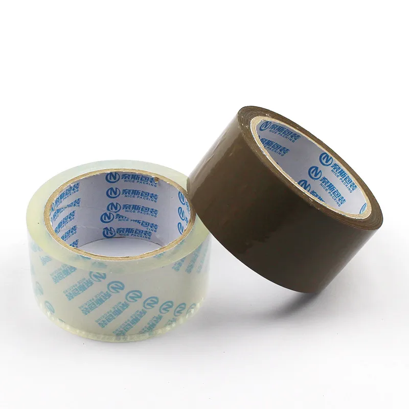 A large number of wholesale Bopp tape sealing packaging transparent tape custom carton shipping sealing packaging tape
