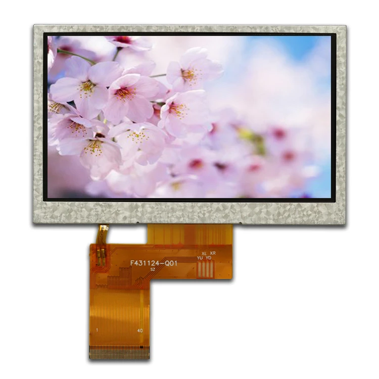 Фабричный ЖК-дисплей 4,3 дюйма tft LCD 480x272 Tft дисплей RGB 40Pin tft lcd дисплей мод