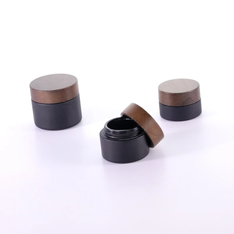 Hot selling Painted Matte Black  Glass Dropper Bottles For Skin Care Essential Oils cosmetic packages and containers