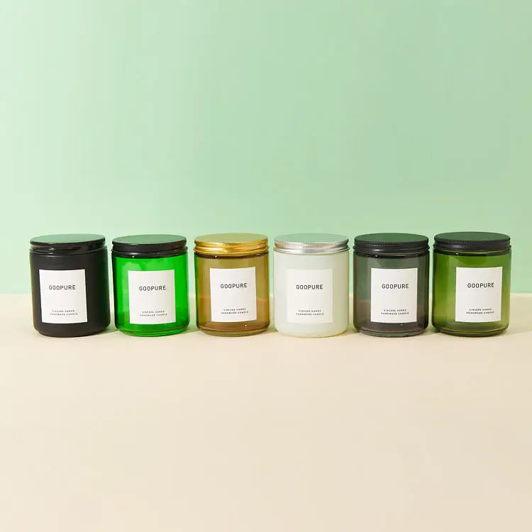 Wholesale 100ml New Glass Aromatherapy Jar with Wooden Plug Simple Design Votive Holder for Home Decoration