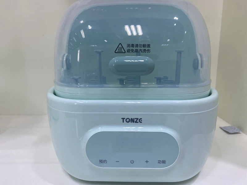 Электрический Пароварка Tonze, стерилизатор и сушилка, многофункциональный подогреватель еды, керамическая медленная Варка, Стерилизатор Детских Бутылочек
