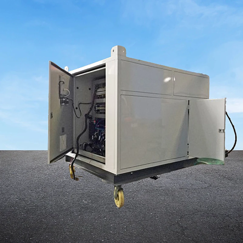 IBC Tank Automatic Cleaning High Pressure Water Jet Cleaner Hyrdo Blasting Machine