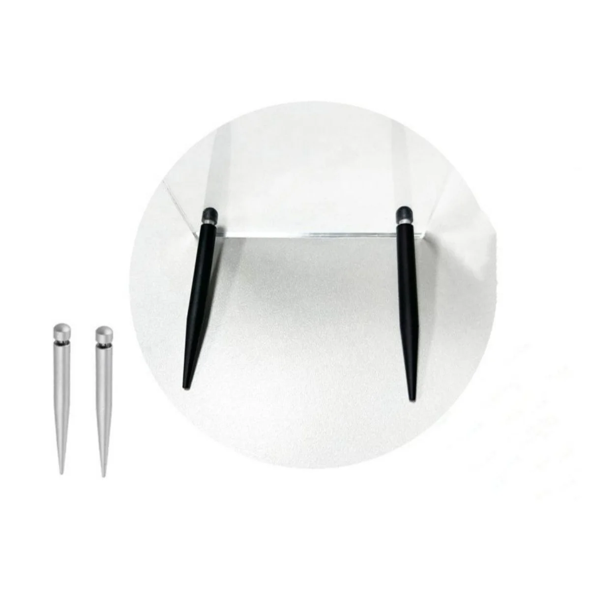 Advertise Nail Screws Pen Tip Advertising Aluminum Glass Standoff Screws Professional Manufacturer