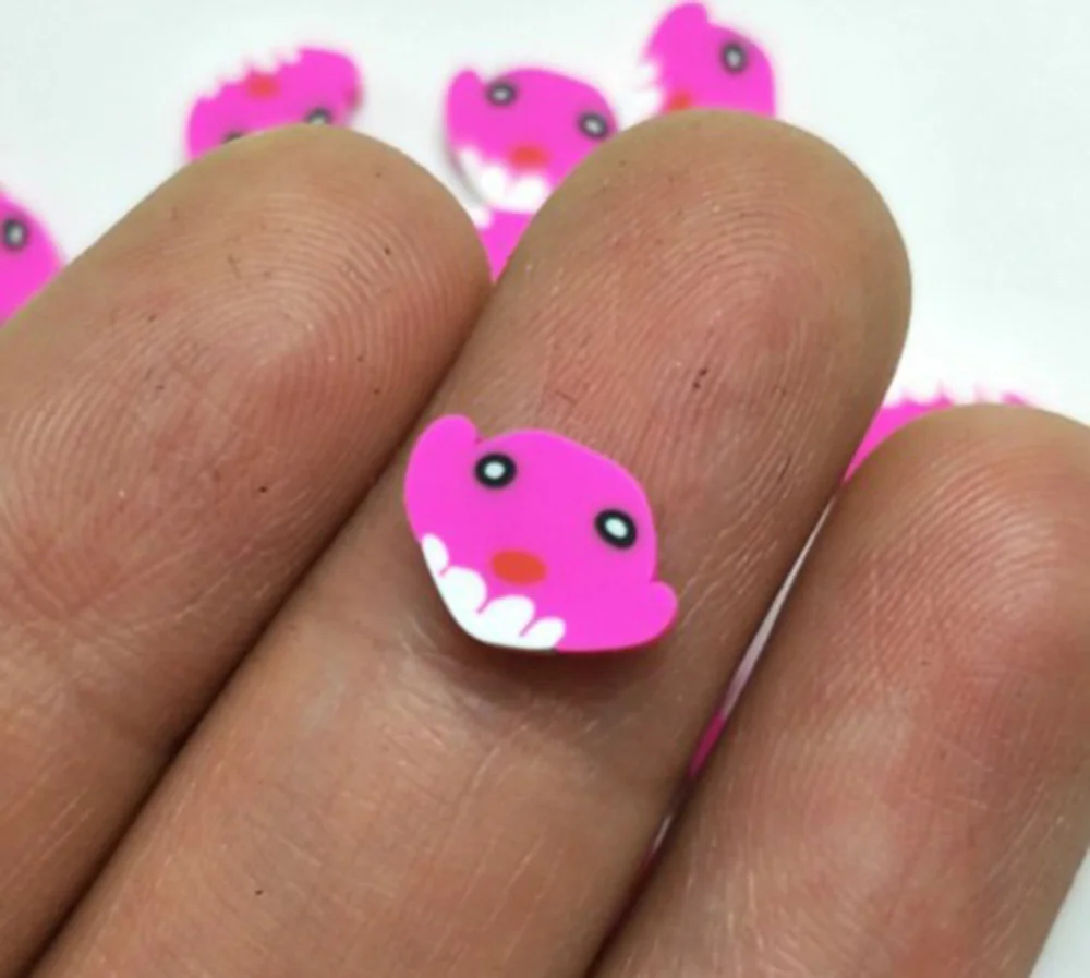Nice Cute Lovely  Small Bird Chicken Shape Polymer Clay Sprinkles For Crafts Making Scrapbook DIY Slime Filler