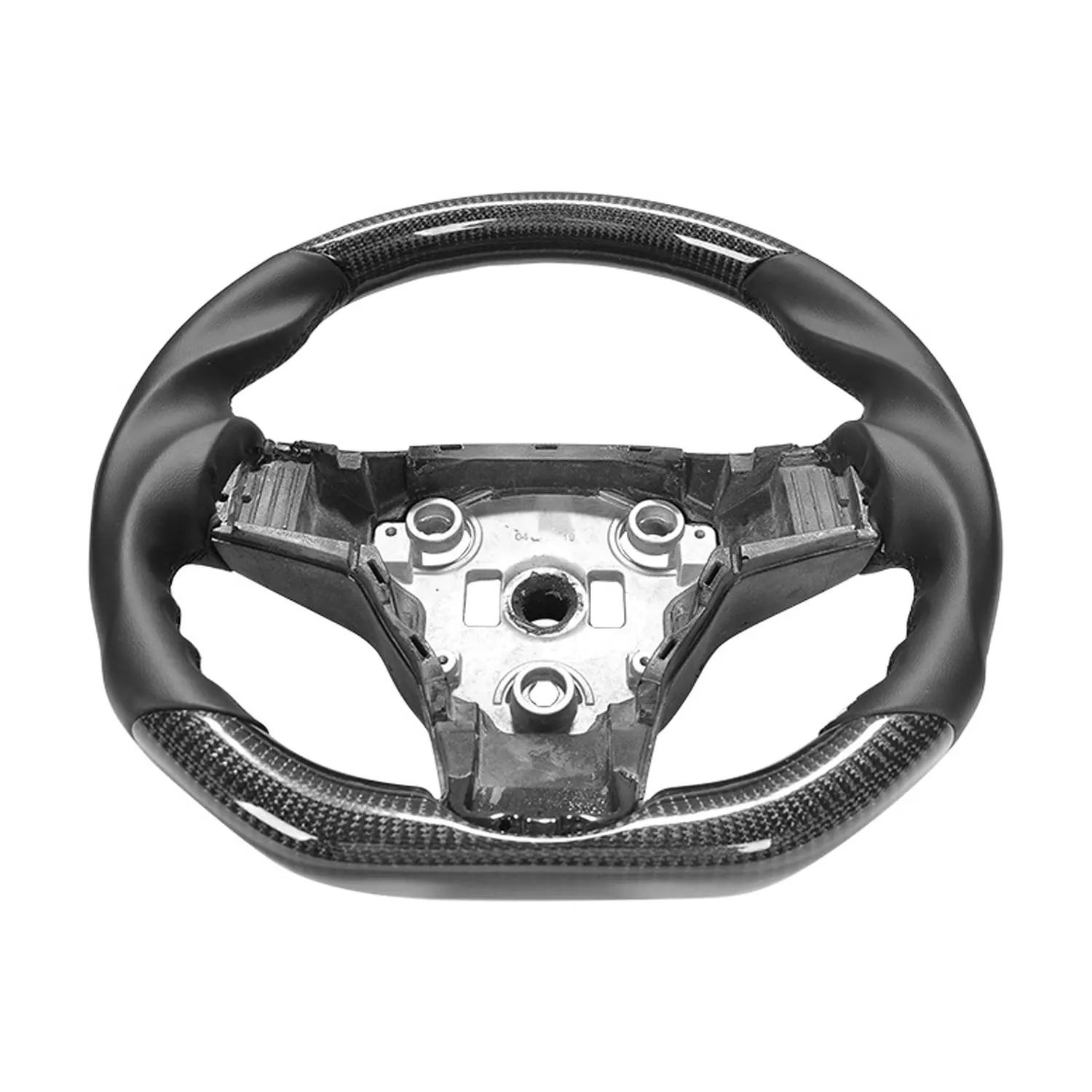 Carbon Fiber Steering Wheel For Tesla Model 3 Model Y Car Steering Wheel