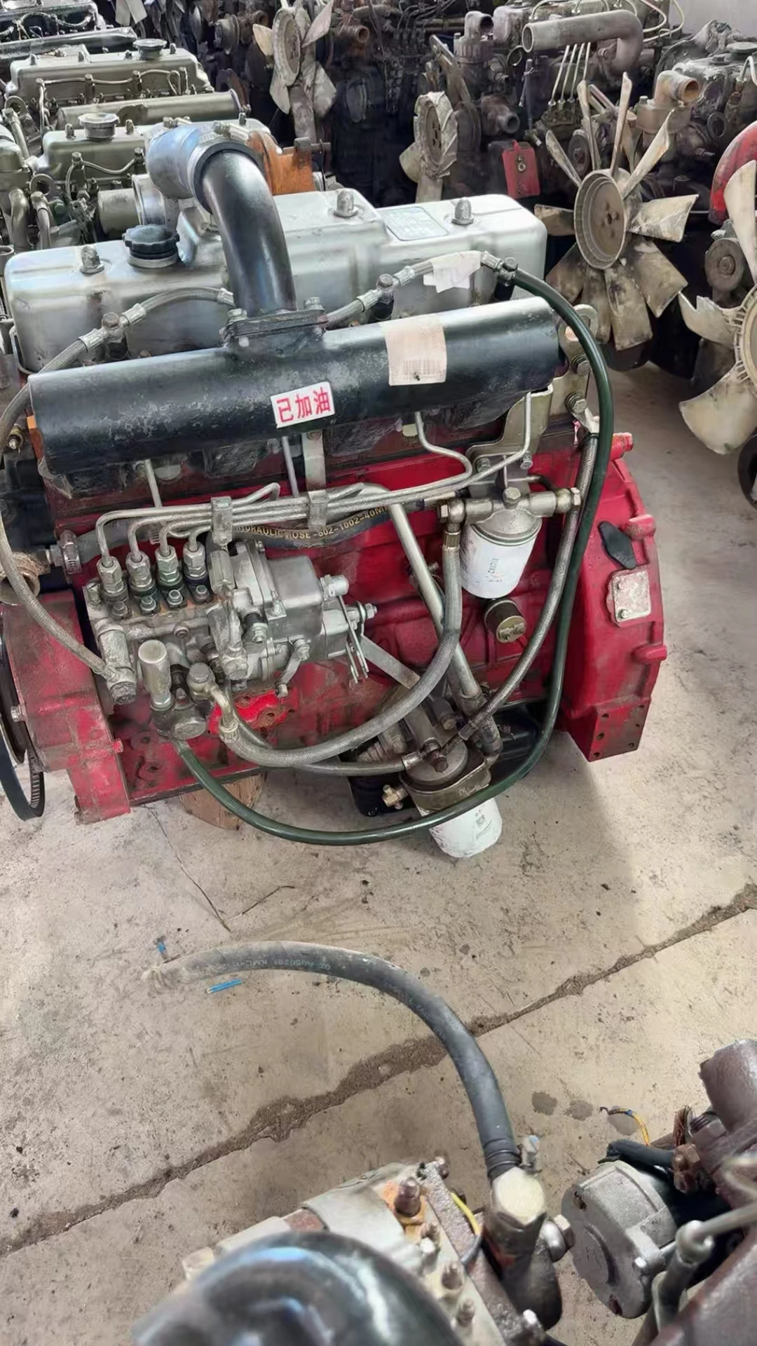 Good Price SIDA BM58G Inline 4 Cylinder 2.5l 60kw Used Engine Assembly in Good Workling Condition